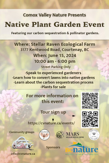 Native plant garden event poster2